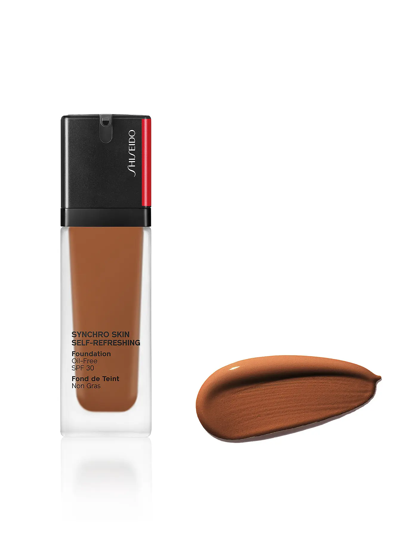 SHISEIDO | Synchro Skin Self-Refreshing Foundation SPF30 (350 Maple) | beige
